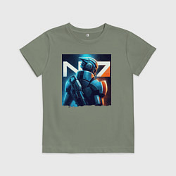 Детская футболка Mass Effect - character ai art fantasy