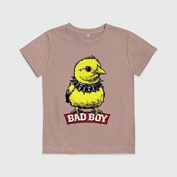 Детская футболка Bad boy chicken