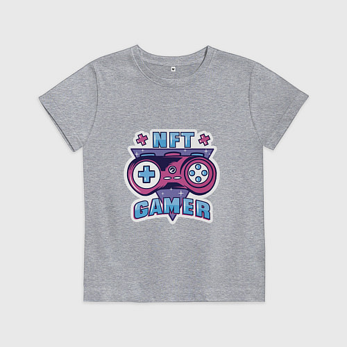 Детская футболка NFT - Gamer / Меланж – фото 1