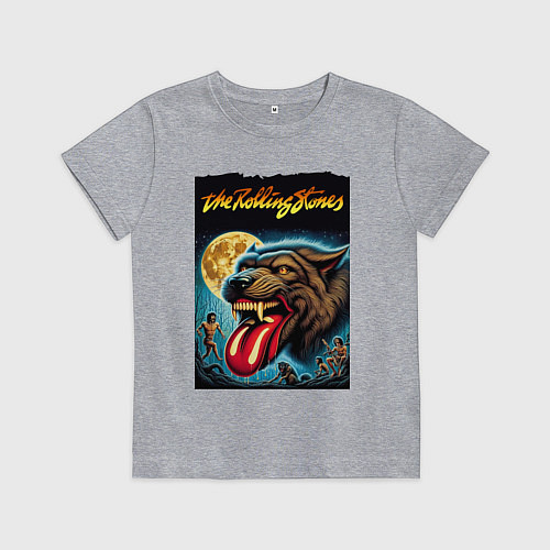 Детская футболка The Rolling Stones - the beginning / Меланж – фото 1