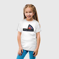 Футболка хлопковая детская Совершенно потрясающий, цвет: белый — фото 2