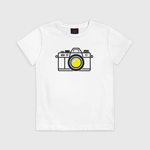 Детская футболка Креативная фотография / Белый – фото 1