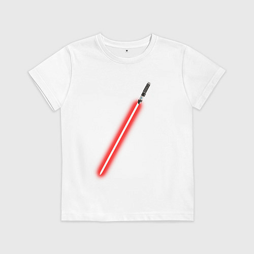 Детская футболка Меч ситха звёздные войны / Белый – фото 1