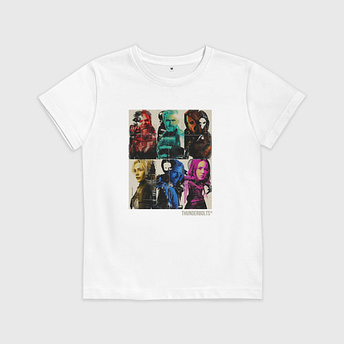 Детская футболка Новые мстители - Громовержцы / Белый – фото 1