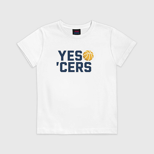 Детская футболка Yes Pacers / Белый – фото 1