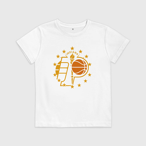 Детская футболка Indiana Pacers stars / Белый – фото 1