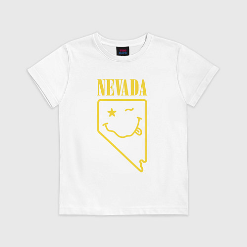 Детская футболка Nevada Nirvana / Белый – фото 1