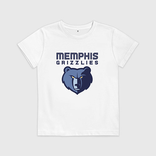 Детская футболка Мемфис Гриззлис - НБА / Белый – фото 1