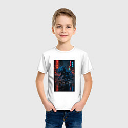 Футболка хлопковая детская Дракон на Колесах, цвет: белый — фото 2