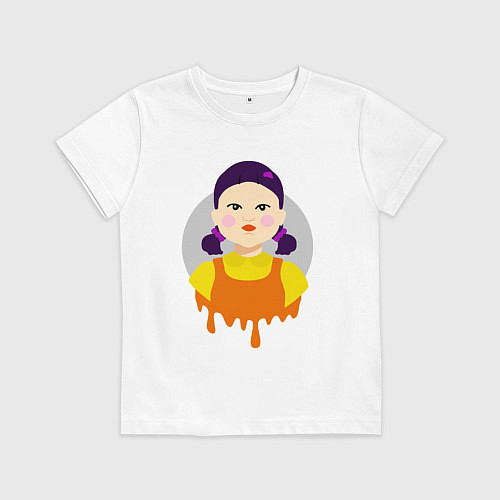 Детская футболка Кукла убийца / Белый – фото 1