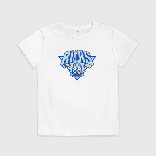 Детская футболка New York Ricks / Белый – фото 1