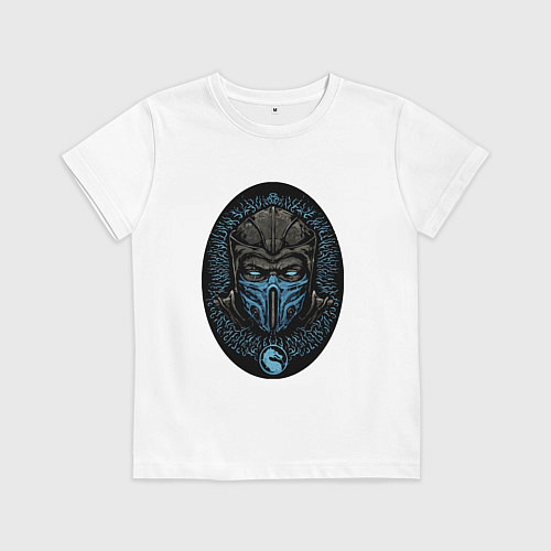 Детская футболка Sub-zero kombat / Белый – фото 1