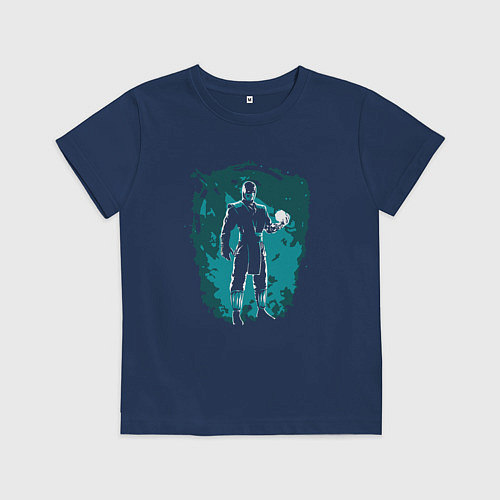 Детская футболка Саб-зиро - Mortal Kombat / Тёмно-синий – фото 1