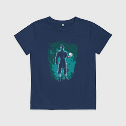 Футболка хлопковая детская Саб-зиро - Mortal Kombat, цвет: тёмно-синий