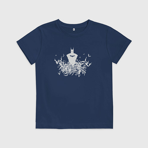 Детская футболка Batman vibe / Тёмно-синий – фото 1