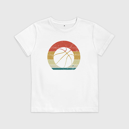 Детская футболка Color ball / Белый – фото 1