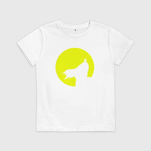 Детская футболка Batman circle / Белый – фото 1