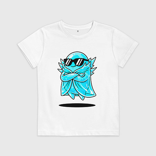 Детская футболка Ледяной призрак / Белый – фото 1