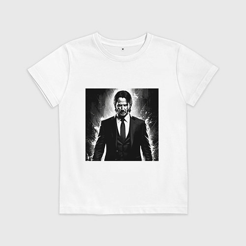 Детская футболка Киану / Белый – фото 1