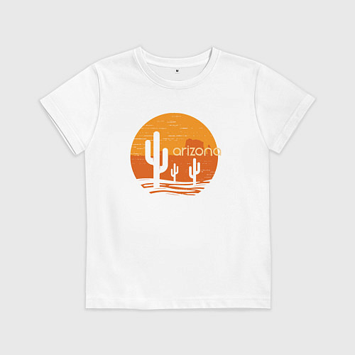 Детская футболка Аризона / Белый – фото 1