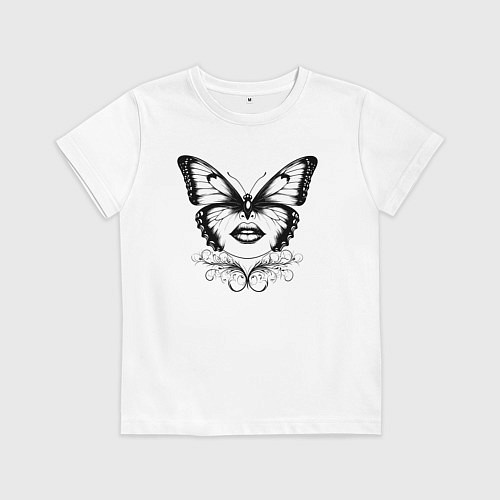 Детская футболка Изящная трансформация / Белый – фото 1