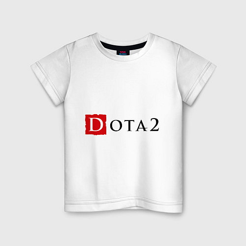 Детская футболка Dota 2 / Белый – фото 1