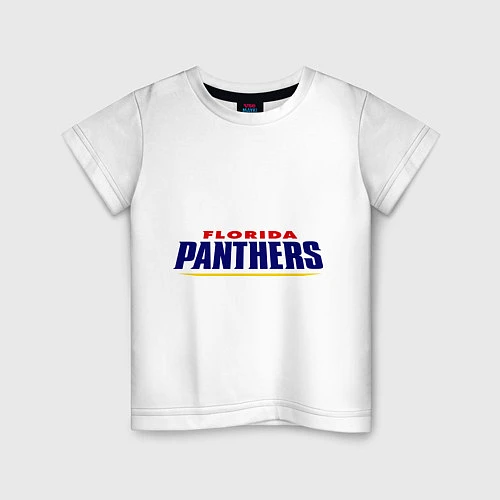 Детская футболка HC Florida Panthers Sign / Белый – фото 1