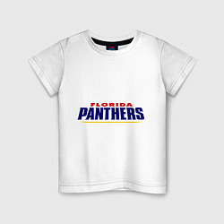 Детская футболка HC Florida Panthers Sign
