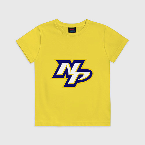 Детская футболка HC Nashville Predators Short / Желтый – фото 1