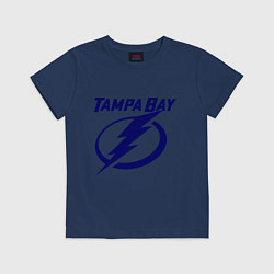 Футболка хлопковая детская HC Tampa Bay, цвет: тёмно-синий