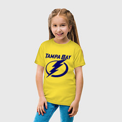 Футболка хлопковая детская HC Tampa Bay, цвет: желтый — фото 2