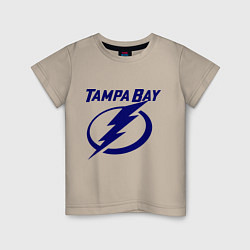 Футболка хлопковая детская HC Tampa Bay, цвет: миндальный
