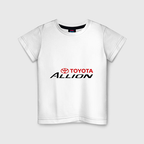 Детская футболка Toyota Allion / Белый – фото 1
