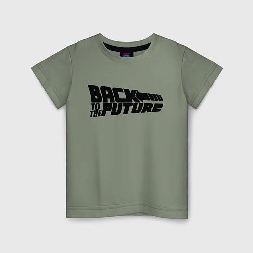 Детская футболка Back to the future / Авокадо – фото 1