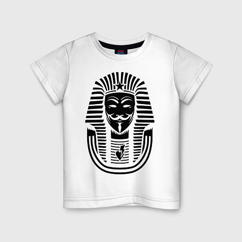Детская футболка Anonymous of Egypt / Белый – фото 1