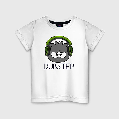 Детская футболка Dubstep Listener / Белый – фото 1