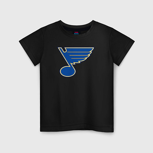 Детская футболка St Louis Blues: Tarasenko 91 / Черный – фото 1