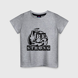 Детская футболка Be strong