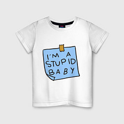 Детская футболка Maggy Simpson Note