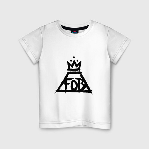 Детская футболка FOB King / Белый – фото 1
