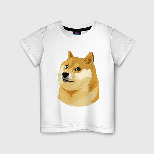 Детская футболка Doge / Белый – фото 1