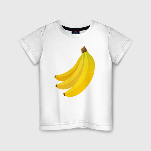 Детская футболка Бананас / Белый – фото 1