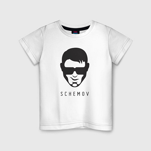 Детская футболка Schemov / Белый – фото 1