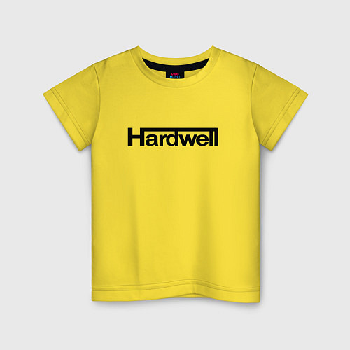 Детская футболка Hardwell / Желтый – фото 1