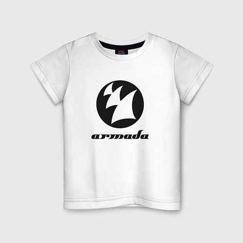 Детская футболка Armada Music / Белый – фото 1
