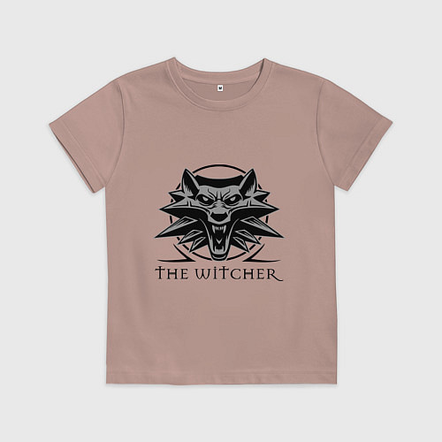 Детская футболка The Witcher 3 / Пыльно-розовый – фото 1