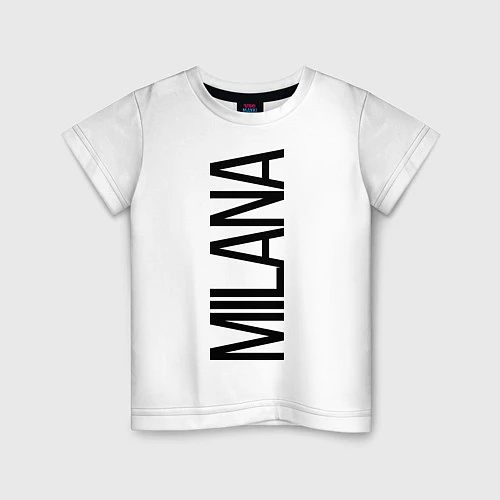 Детская футболка Milana / Белый – фото 1