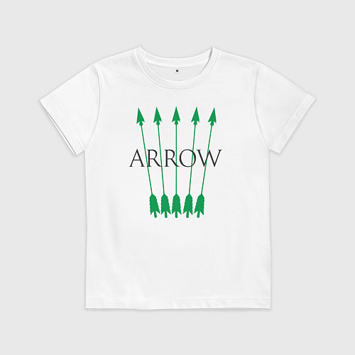Детская футболка Green Arrow / Белый – фото 1