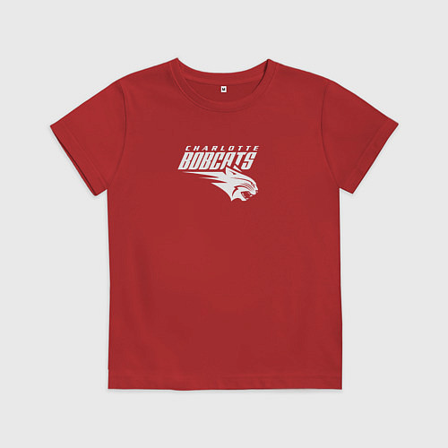 Детская футболка Charlotte Bobcats / Красный – фото 1