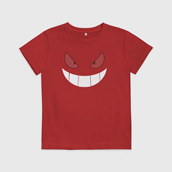 Футболка хлопковая детская Gangar Face, цвет: красный